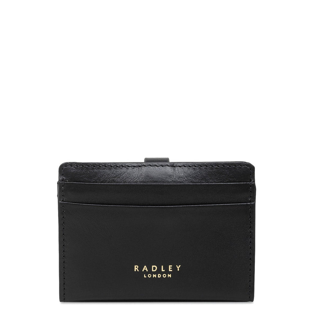 Newick Road Leather Small Card Holder in Black - S1983001