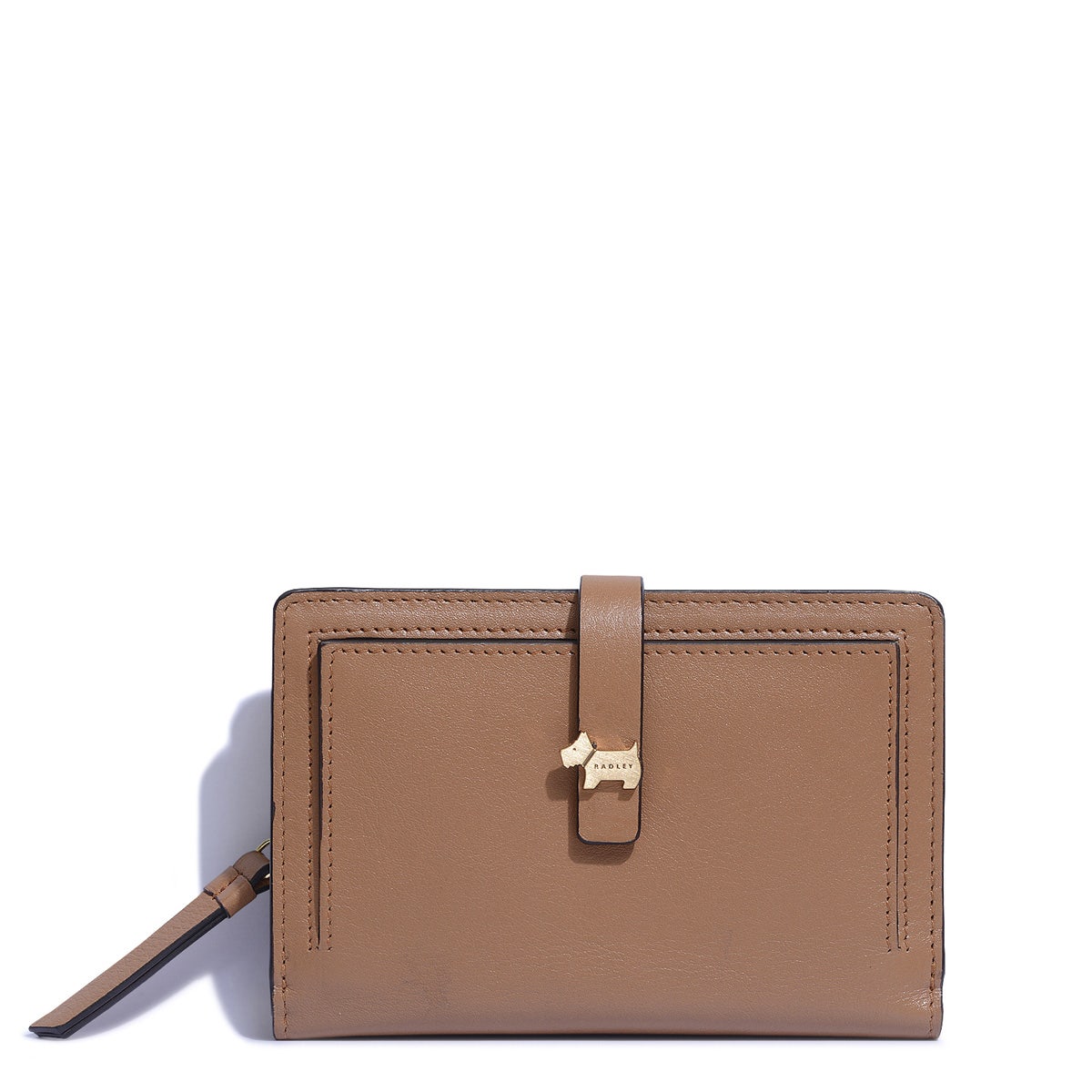 Newick Road Leather Medium Bifold Wallet in Dark Butter - S2058260