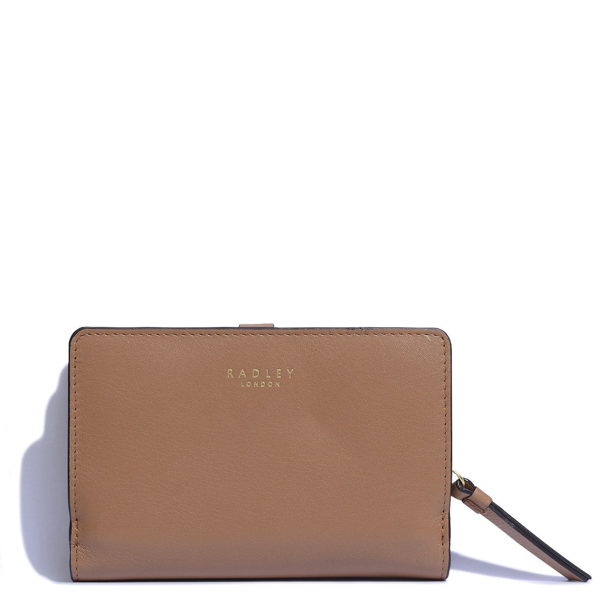 Newick Road Leather Medium Bifold Wallet in Dark Butter - S2058260