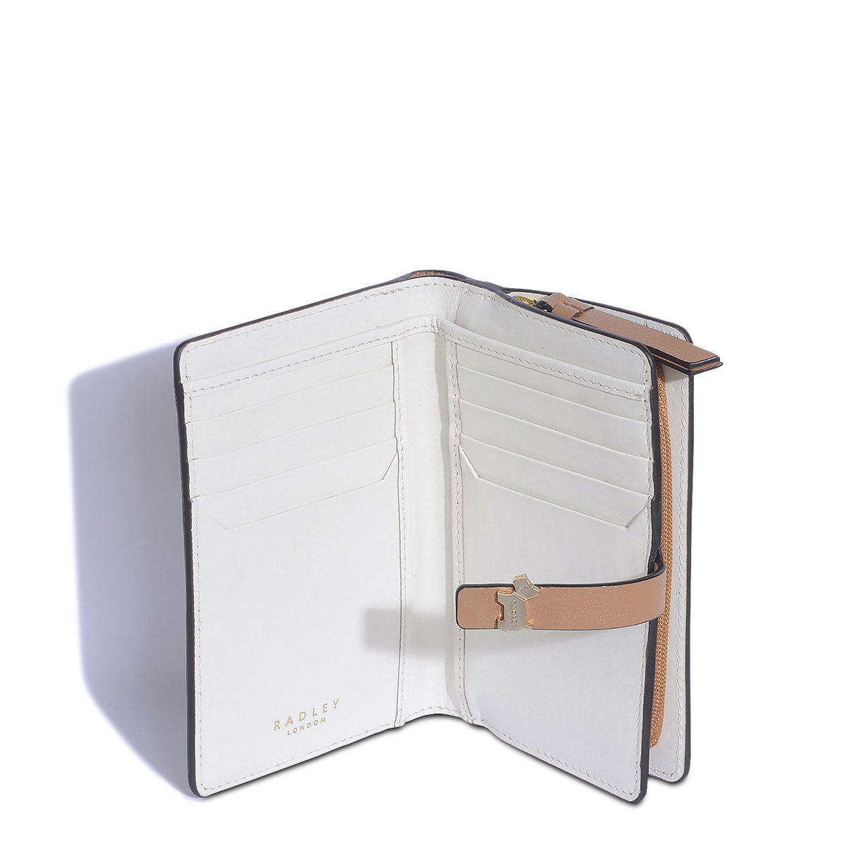Newick Road Leather Medium Bifold Wallet in Dark Butter - S2058260