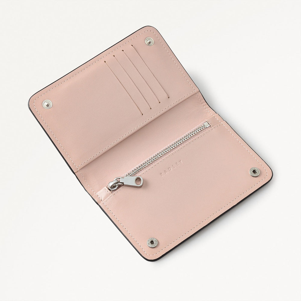 Cecila Road Leather Medium Bifold Wallet in Ink - S2356401