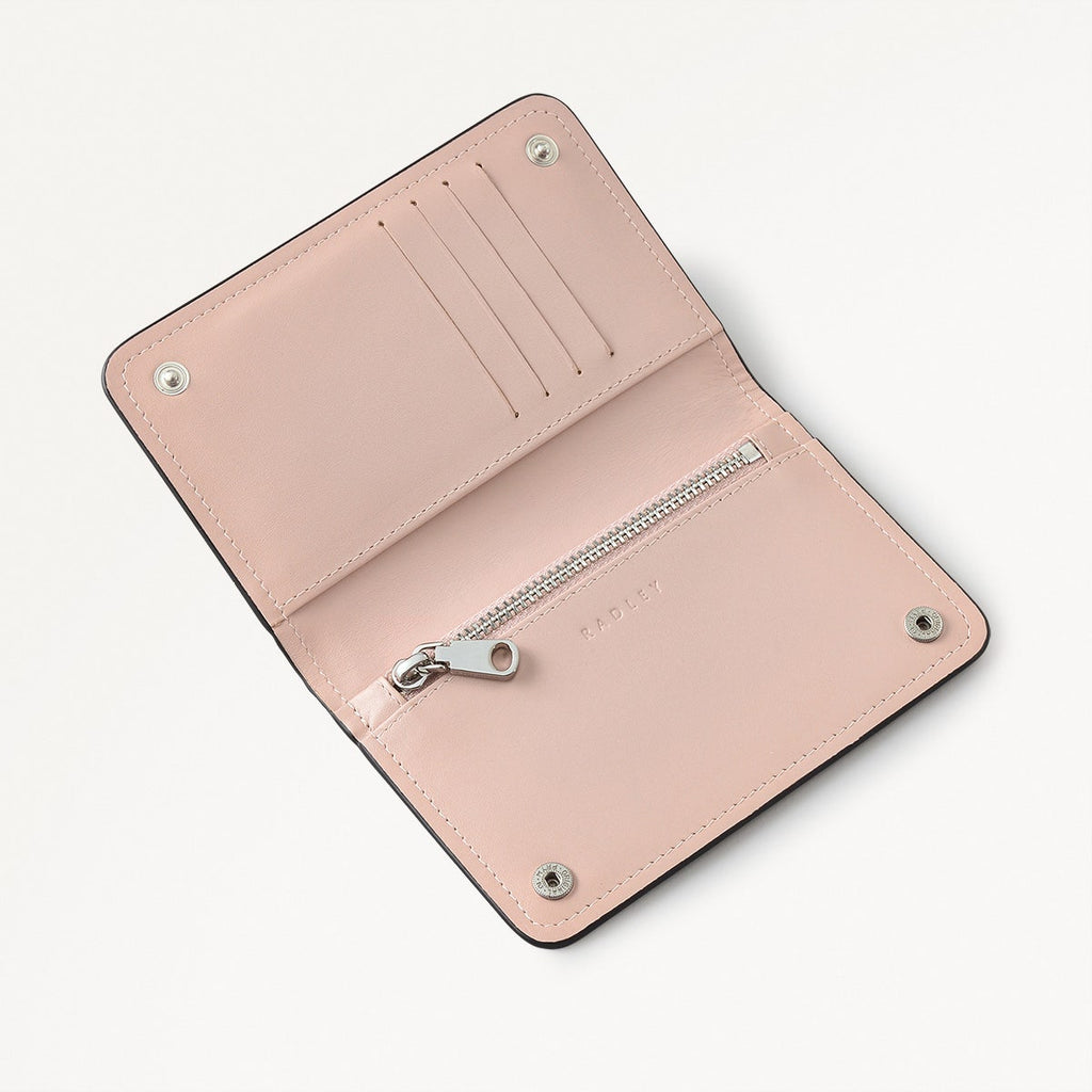 Cecila Road Leather Medium Bifold Wallet in Ink - S2356401