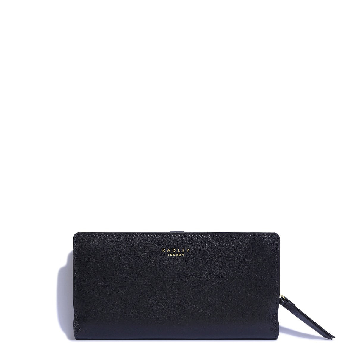Newick Road Leather Large Bifold Wallet in Black - S2438001