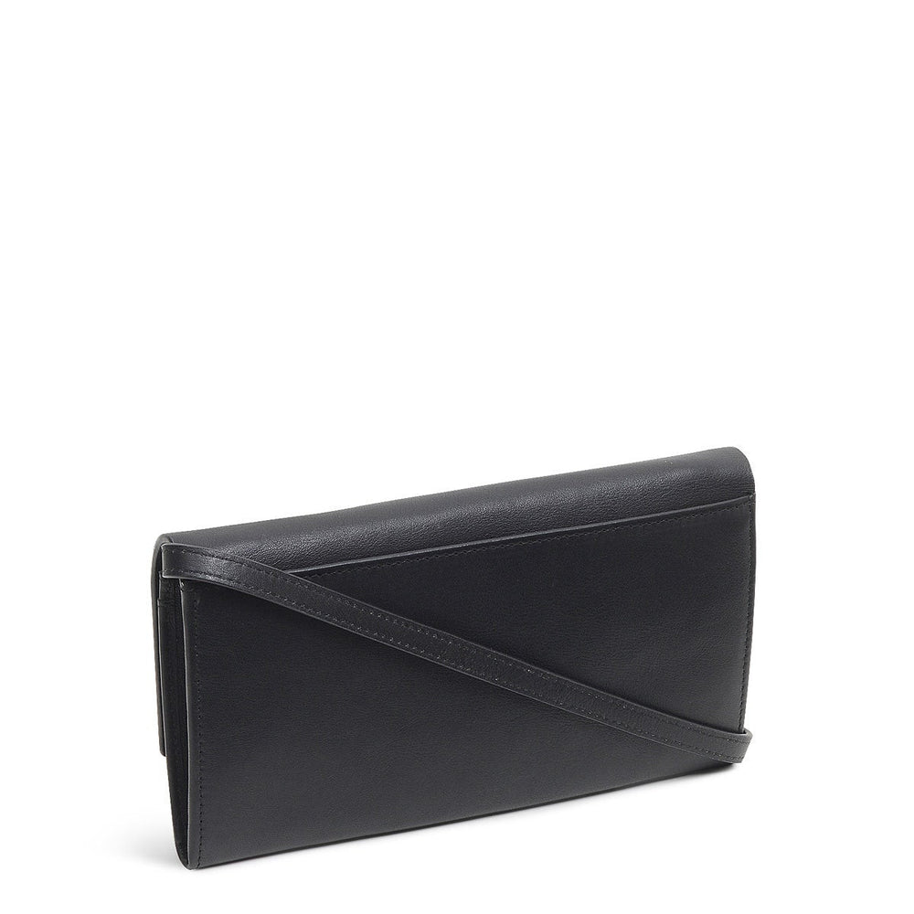 Albert Road Leather Large Phone Cross Body Bag in Black - S5210001