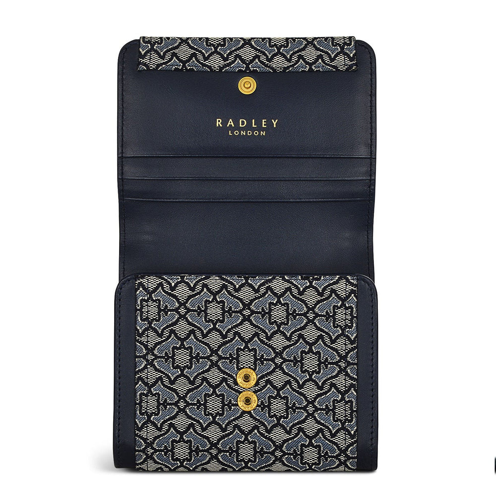 Baylis Road 2.0 Leather Medium Zip Around Wallet in Goose Grey - S6844053