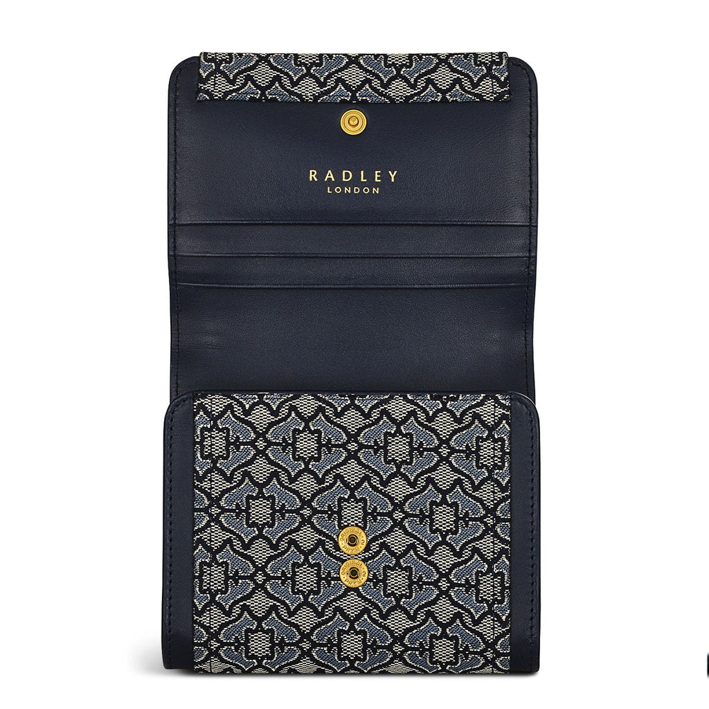 Baylis Road 2.0 Leather Medium Zip Around Wallet in Goose Grey - S6844053