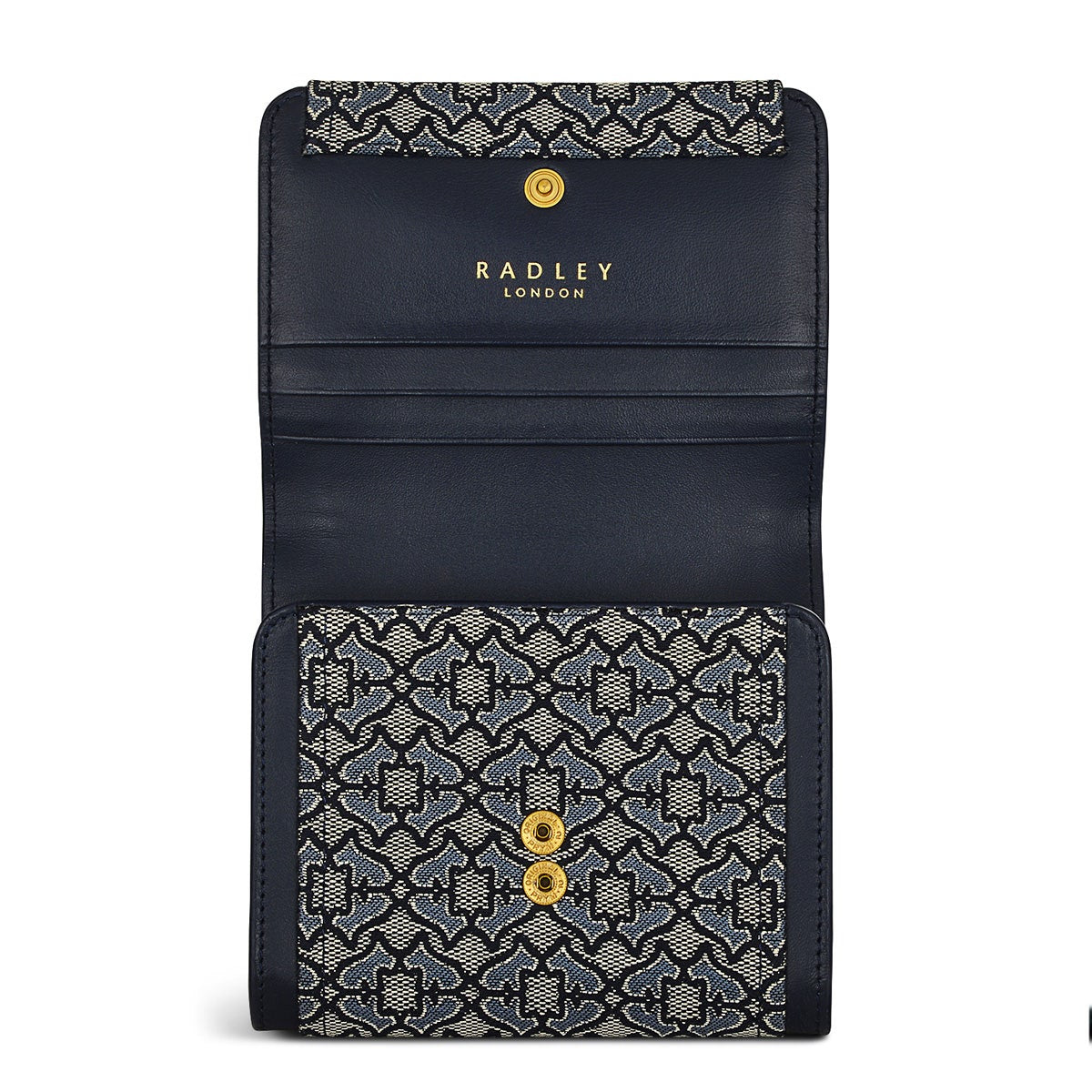 Baylis Road 2.0 Leather Medium Zip Around Wallet in Goose Grey - S6844053