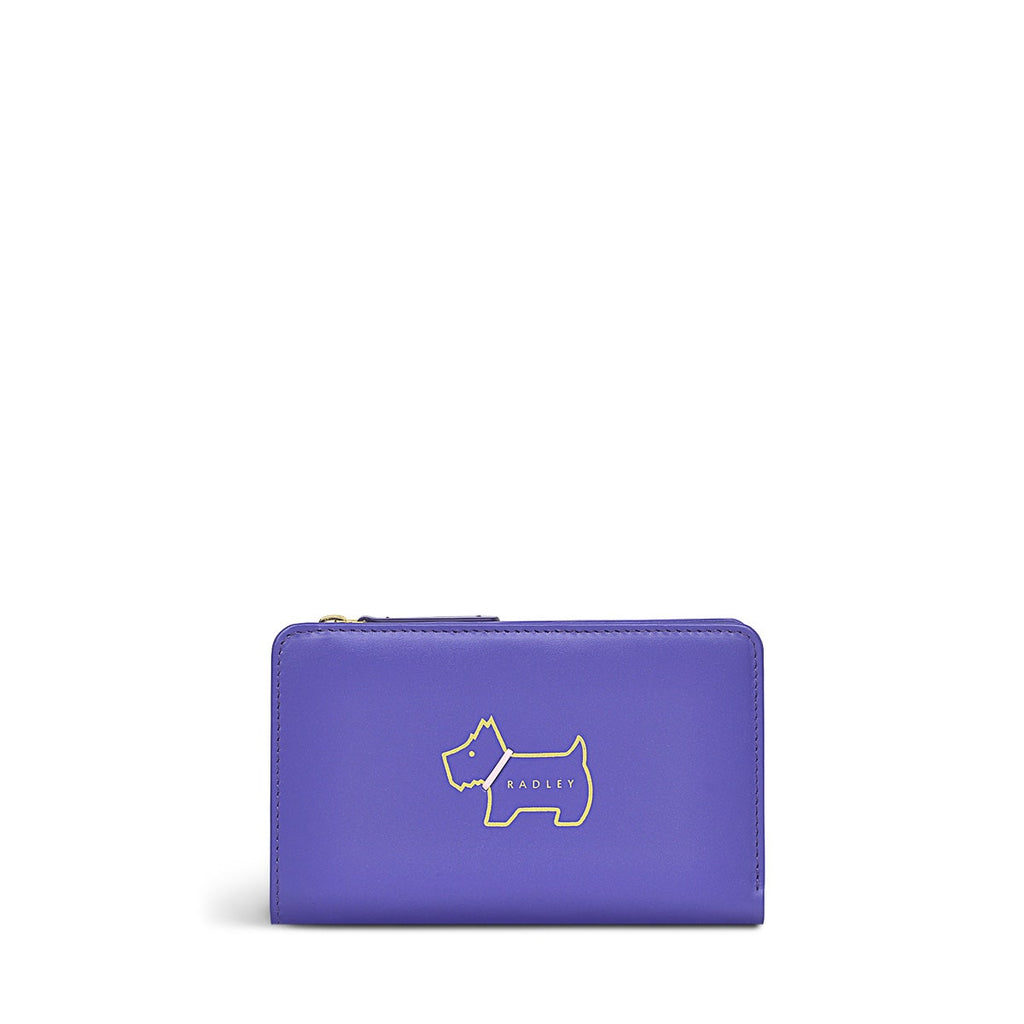 Heritage Dog Outline Medium Bifold Purse - RSM10801