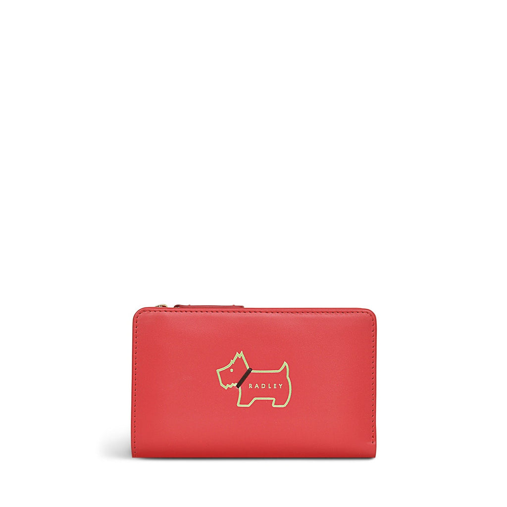 Heritage Dog Outline Medium Bifold Purse - RSM10801