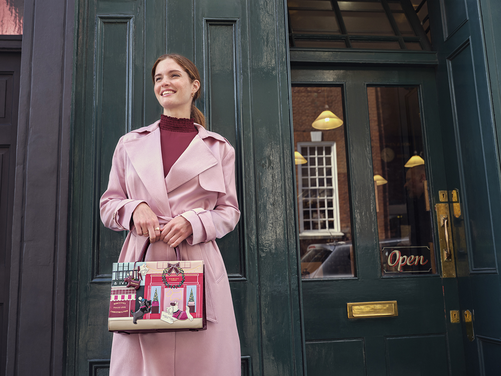 At home in the snow radley bag hot sale