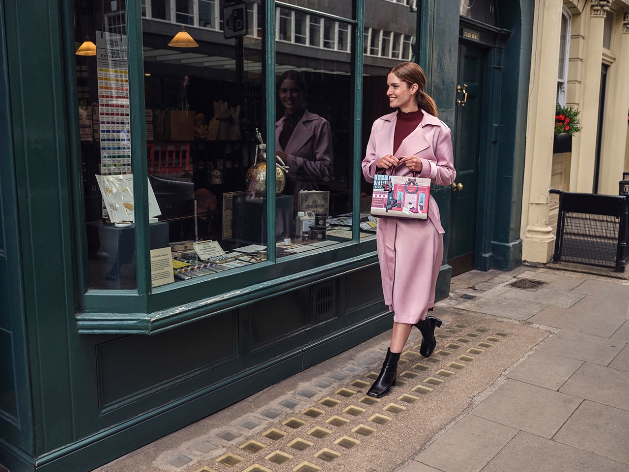Radley christmas store picture bag 2019