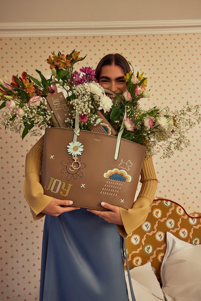 Radley basket bouquet bag on sale