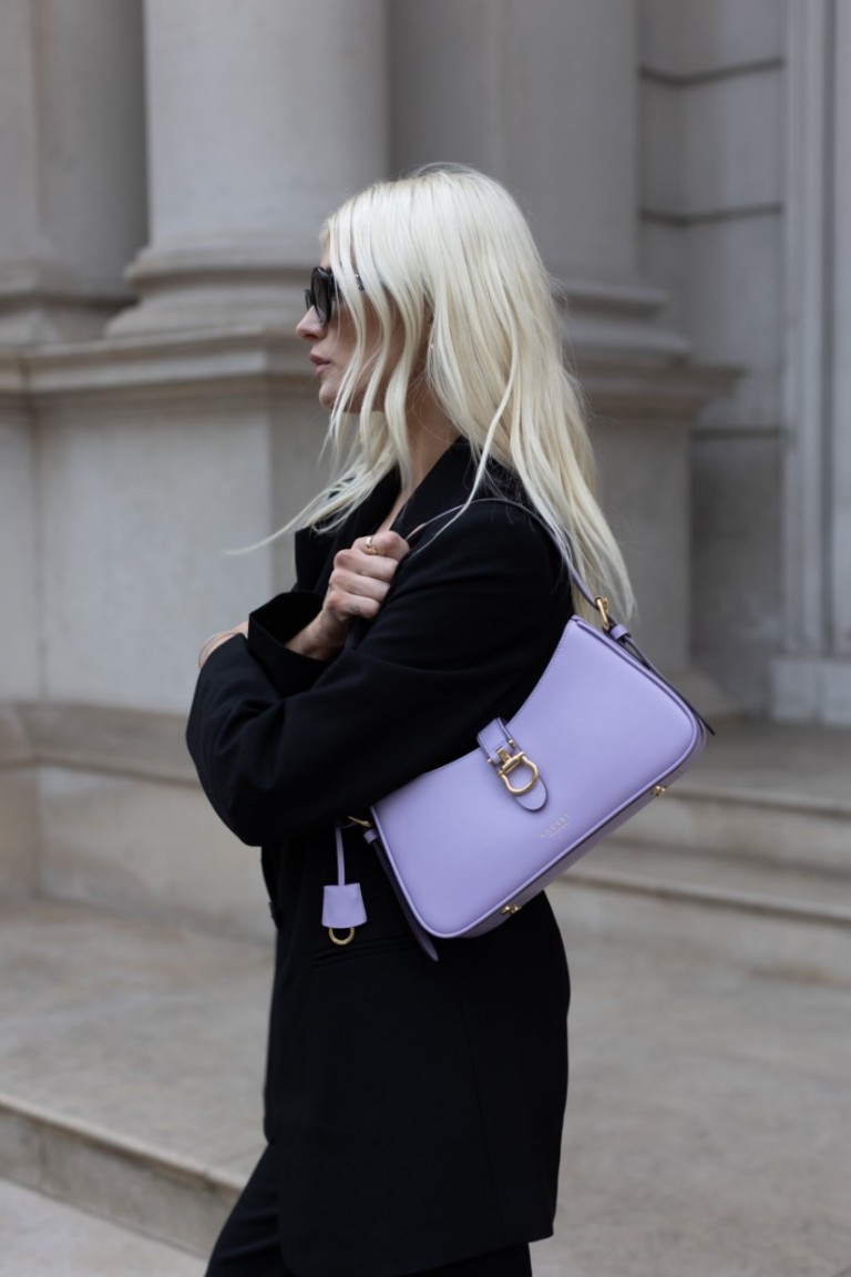 Radley lavender gardens bag top