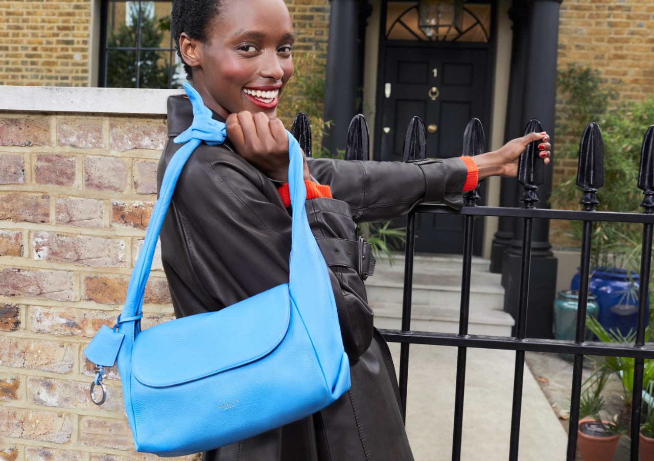 Radley discount navy handbag