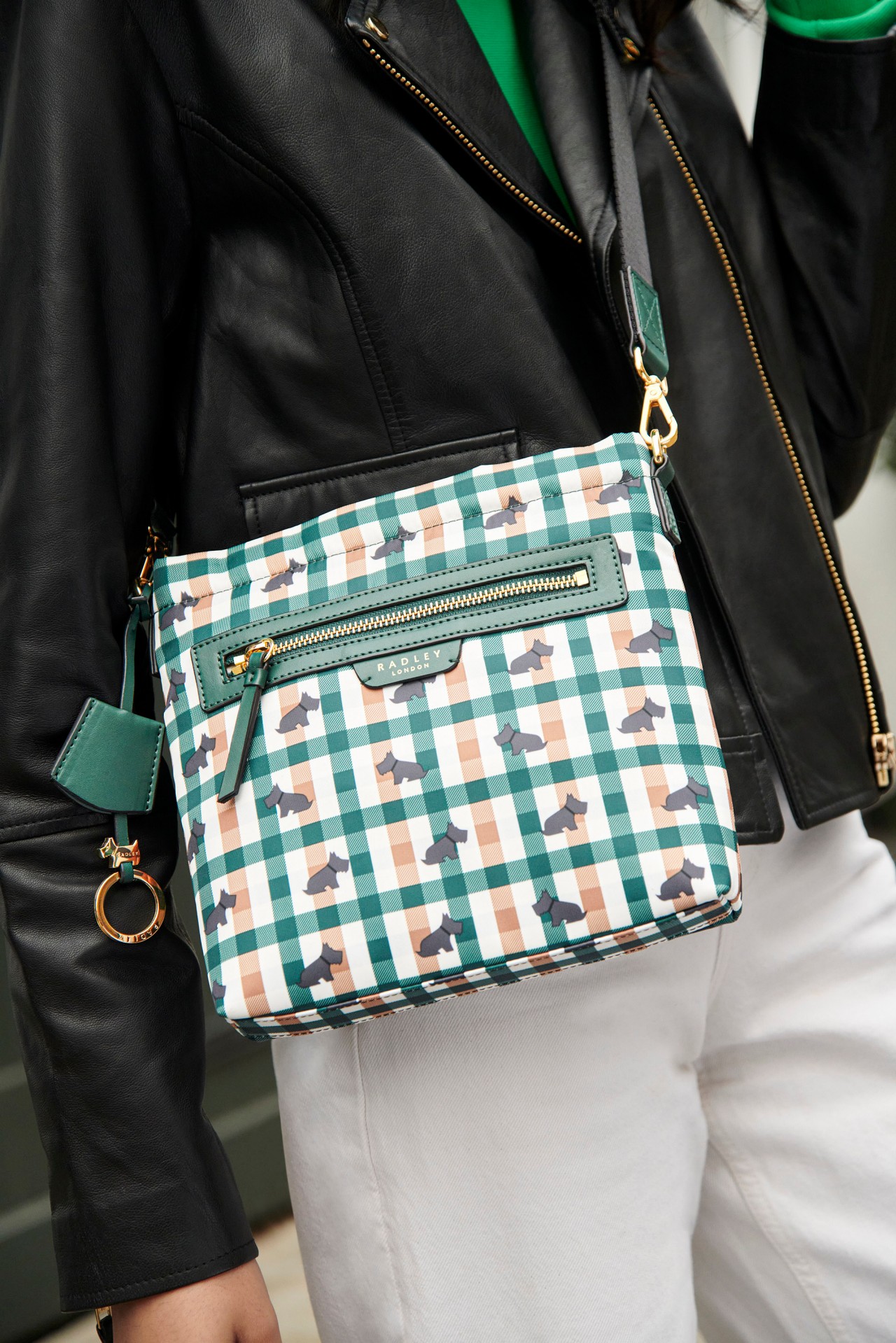 Fossil lane clearance crossbody black stripe